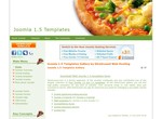 Joomla 佈景主題 – Pizza